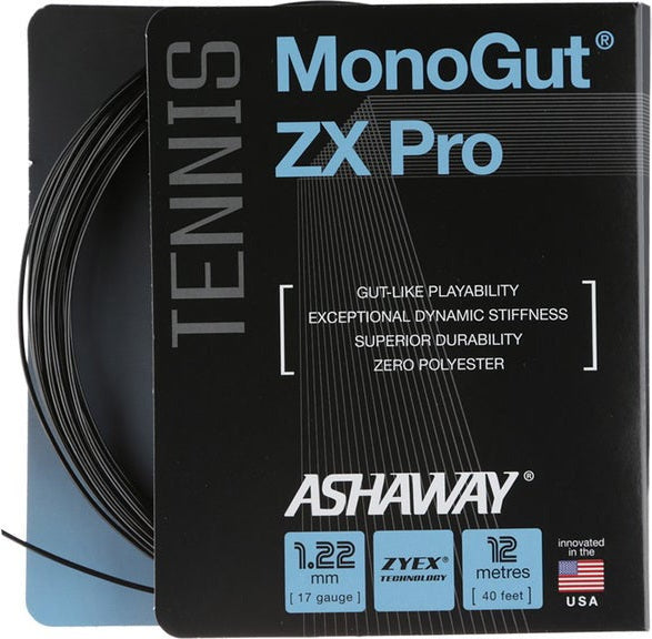 Ashaway Monogut Zx Pro 17g (black) - Blk / Os