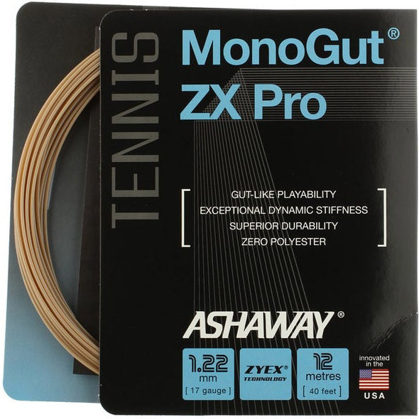 Ashaway Monogut Zx Pro 17g (natural) - Nat / Os