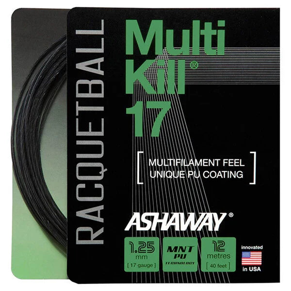 Ashaway Multikill 17 Racquetball - Black