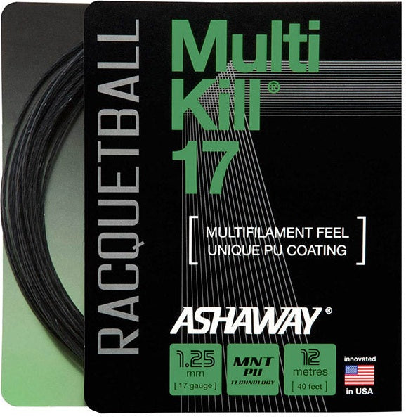 Ashaway Multikill 17 Racquetball - Blk / Os