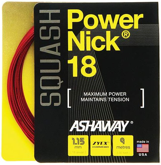 Ashaway Powernick Squash 18g (red) - Os