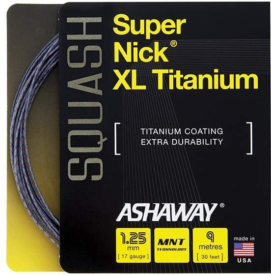 Ashaway Supernick Xl Titanium Squash - Os