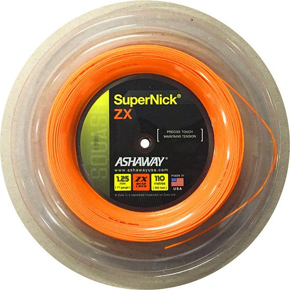 Ashaway Supernick Zx Squash Reel 360’ (orange) - Os