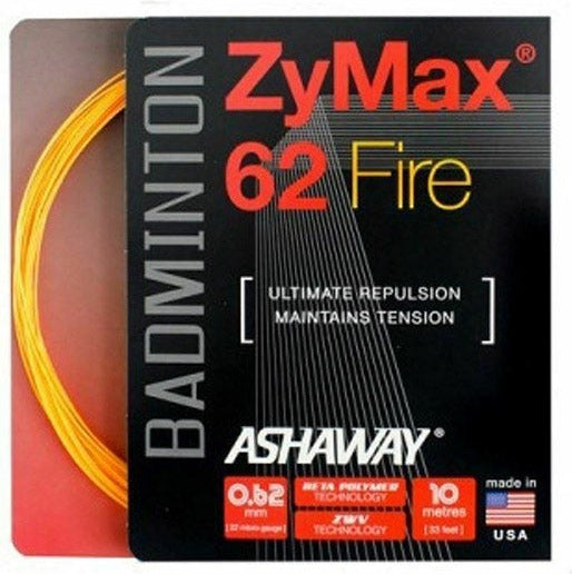 Ashaway Zymax 62 Fire Badminton (orange) - Org / Os