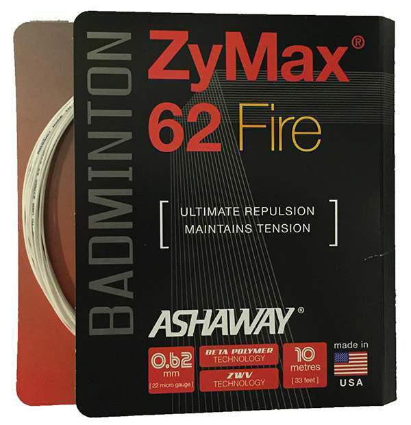 Ashaway Zymax 62 Fire Badminton (orange) - Wht / Os