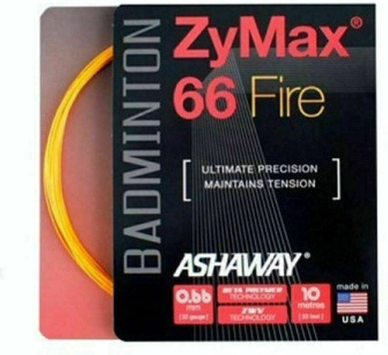 Ashaway Zymax 66 Fire Badminton (orange) - Org / Os