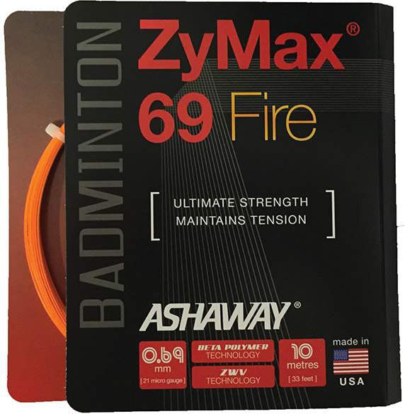 Ashaway Zymax 69 Fire Badminton (orange) - Org / Os