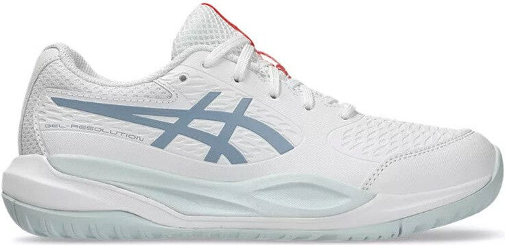 Asics Gel Resolution x Kids’ Shoe - White Gray Blue