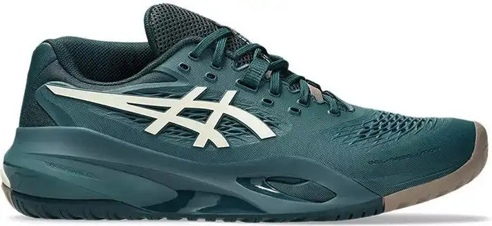 Asics Gel Resolution x Men’s Tennis Shoes - Grayish Purple Nova Orange