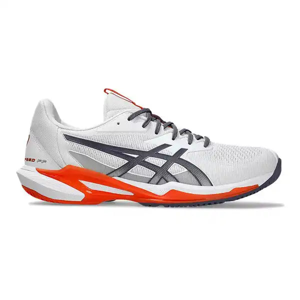 Asics Solution Speed Ff 3 Men’s Tennis Shoes - White Grayish Purple