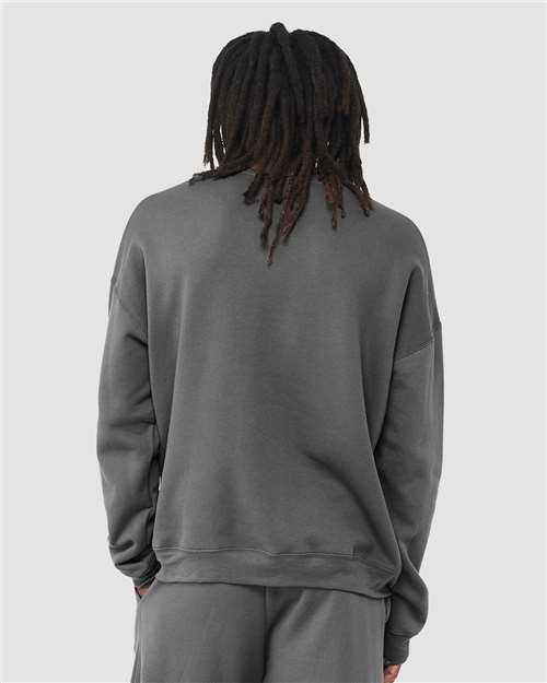 Asphalt Sponge Fleece Drop Shoulder Crewneck Sweatshirt - 3945