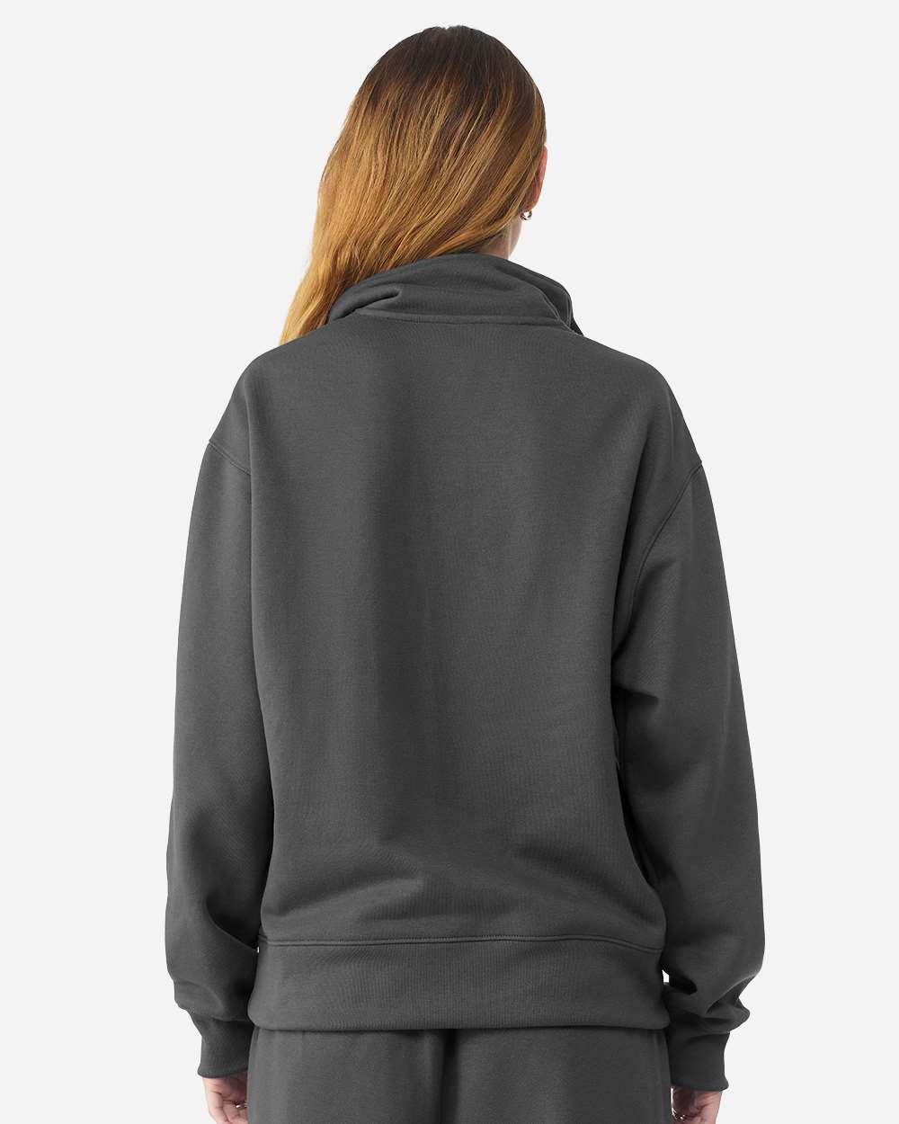 Asphalt Unisex 10 oz Quarter-Zip Pullover Sweatshirt - 4740 plain