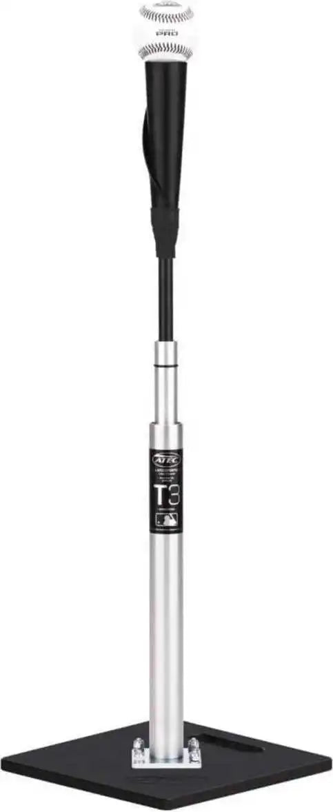 Atec T3 Weighted Batting Tee Wtatt3w00 - Silver - Gray