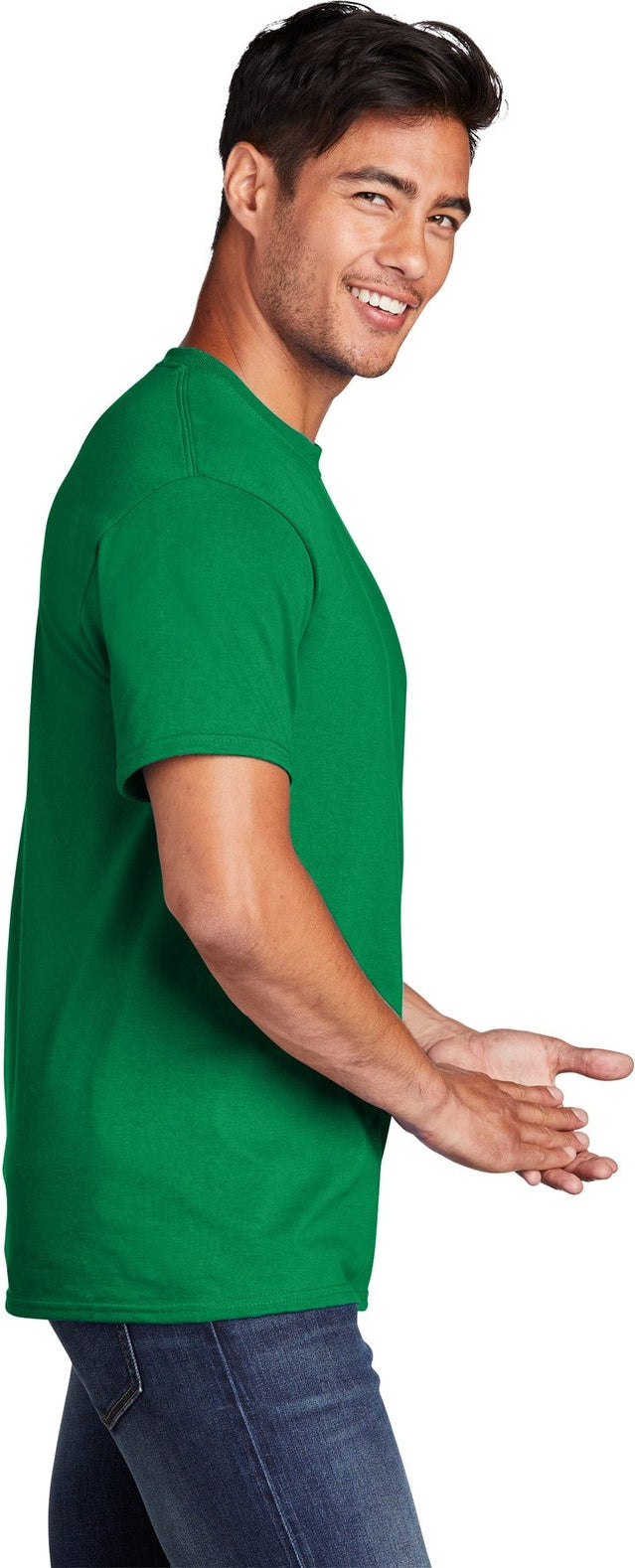 AthKlly Port & Co Core Cotton Tee. PC54