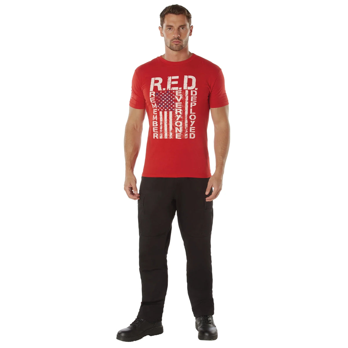 Athletic Fit R.e.d. (remember Everyone Deployed) T-shirt