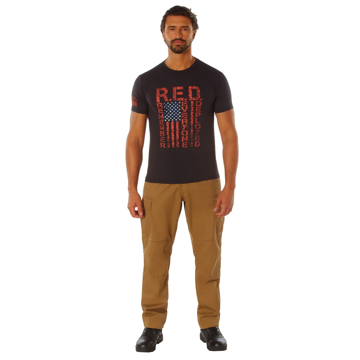 Athletic Fit R.e.d. (remember Everyone Deployed) T-shirt