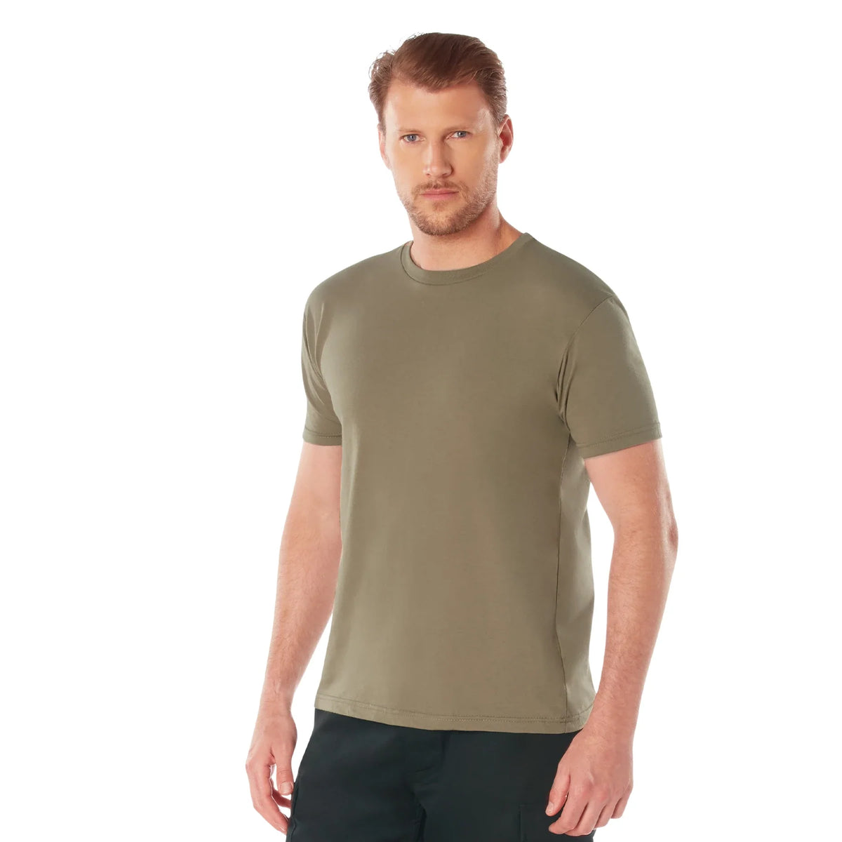 Athletic Fit Solid Color T-shirt