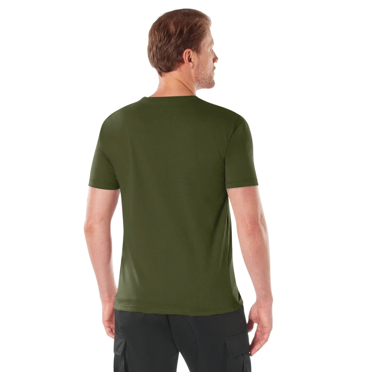 Athletic Fit Solid Color T-shirt