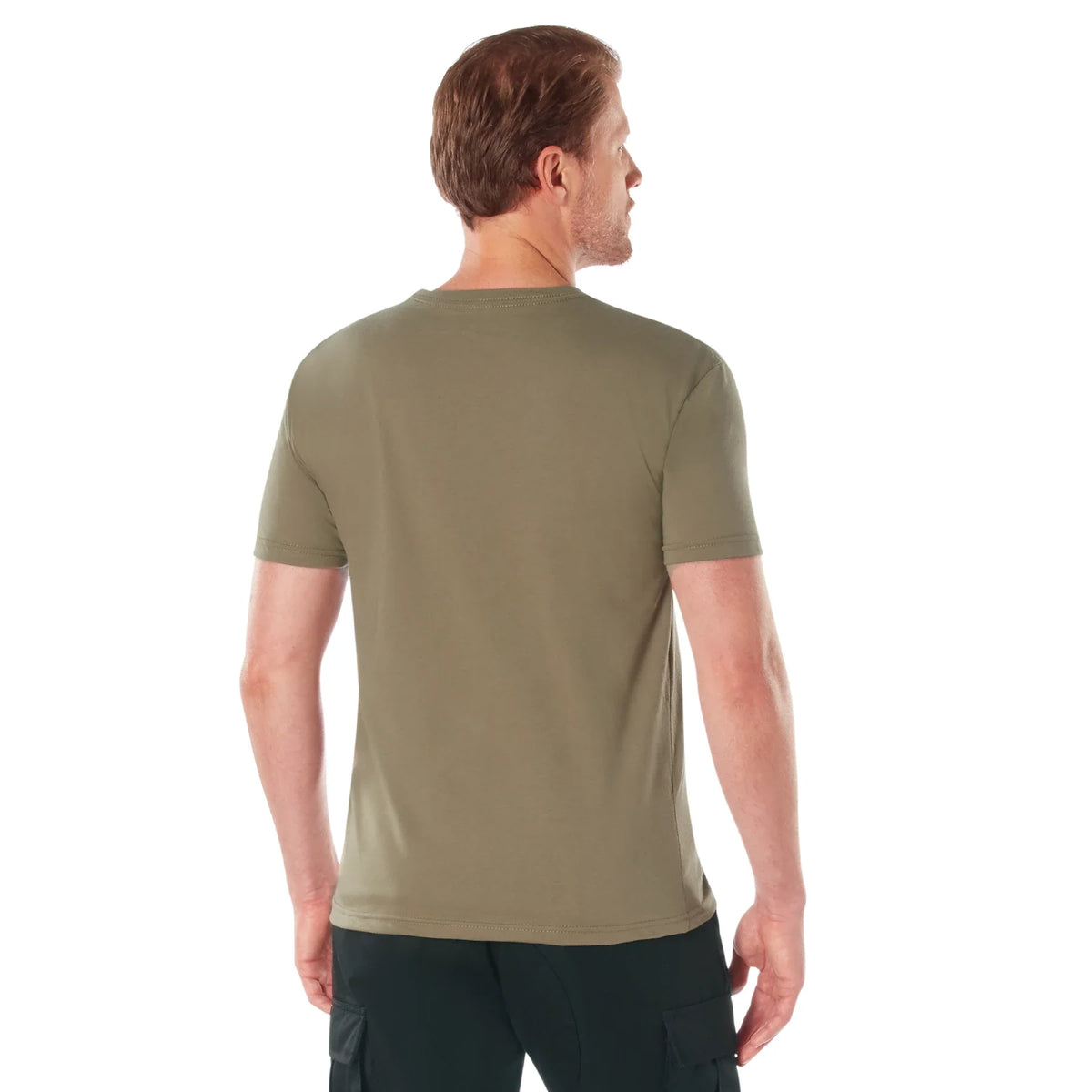 Athletic Fit Solid Color T-shirt