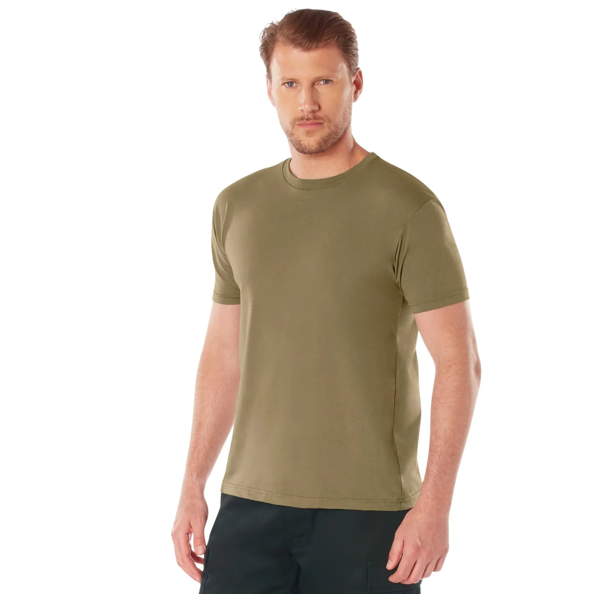 Athletic Fit Solid Color T-shirt