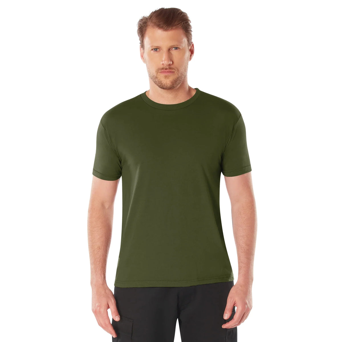 Athletic Fit Solid Color T-shirt