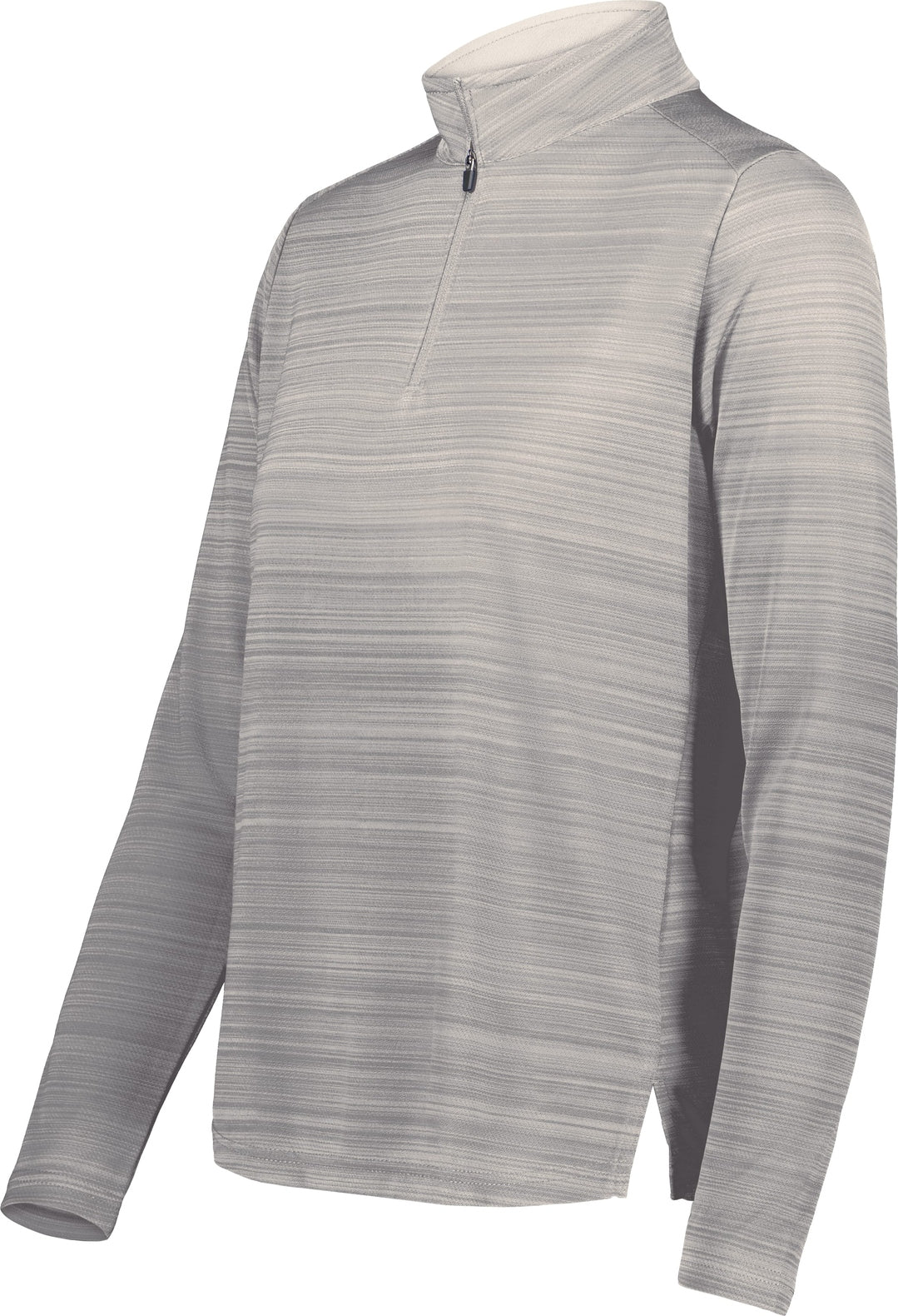 ATHLETIC GREY LDS PURSUIT 1/2 ZIP PULLOVER