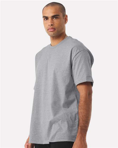 Athletic Heather 7.5 oz Heavyweight Tee - 4610