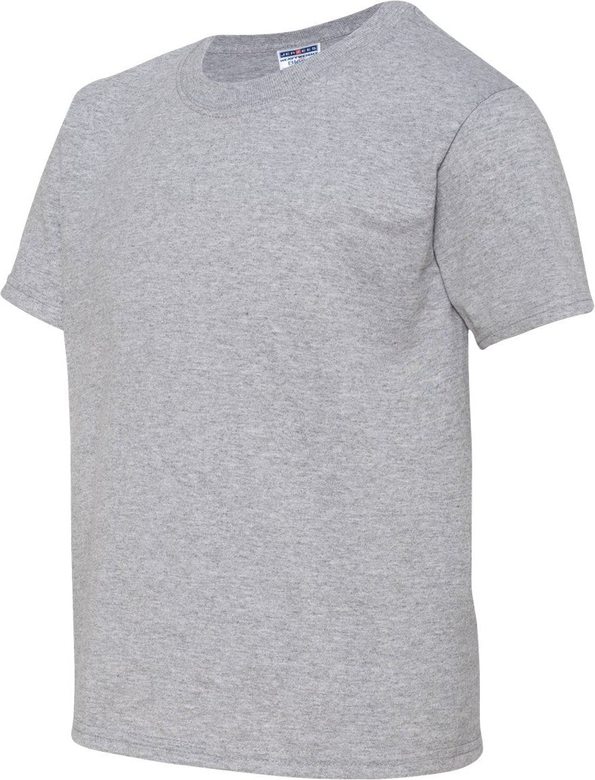 Athletic Heather Dri-Power® Youth 50/50 T-Shirt - 29BR