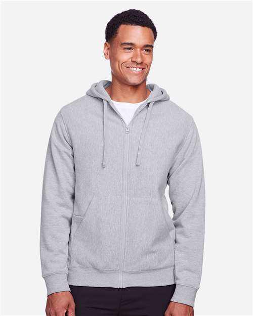 Athletic Heather Unisex Zone HydroSport™ Heavyweight Full-Zip Hooded Sweatshirt - TT95