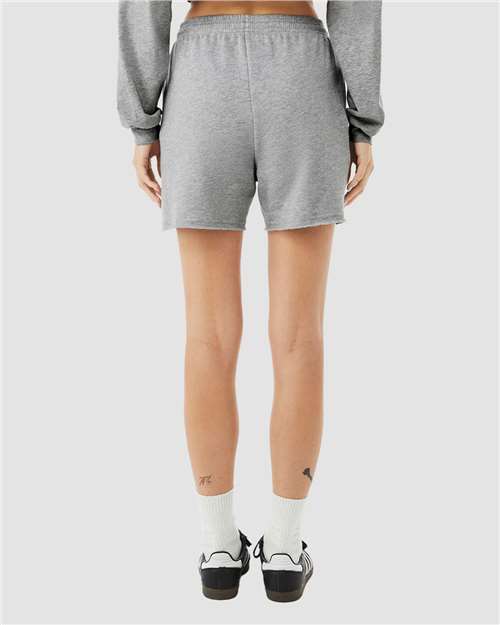 Athletic Heather Women&#39;s Cutoff Fleece Shorts - 3787