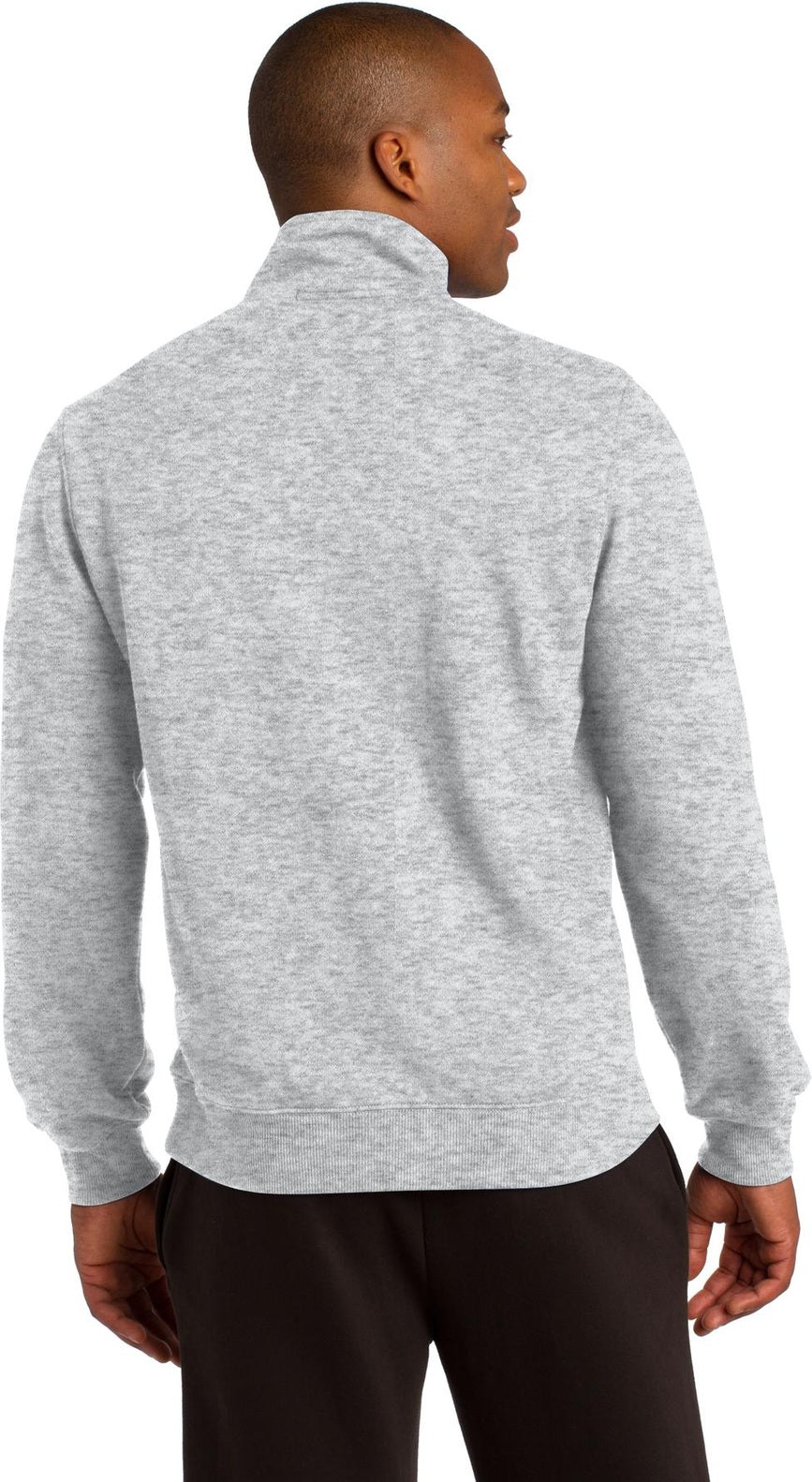 Athletic Hthr Sport-Tek 1/4-Zip Sweatshirt. ST253