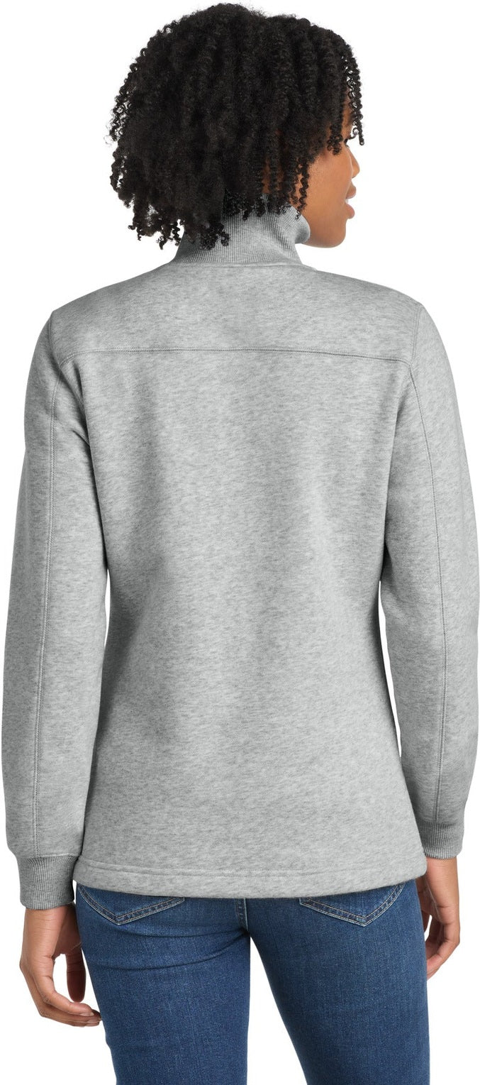 Athletic Hthr Sport-Tek Women's 1/4-Zip Sweatshirt. LST253