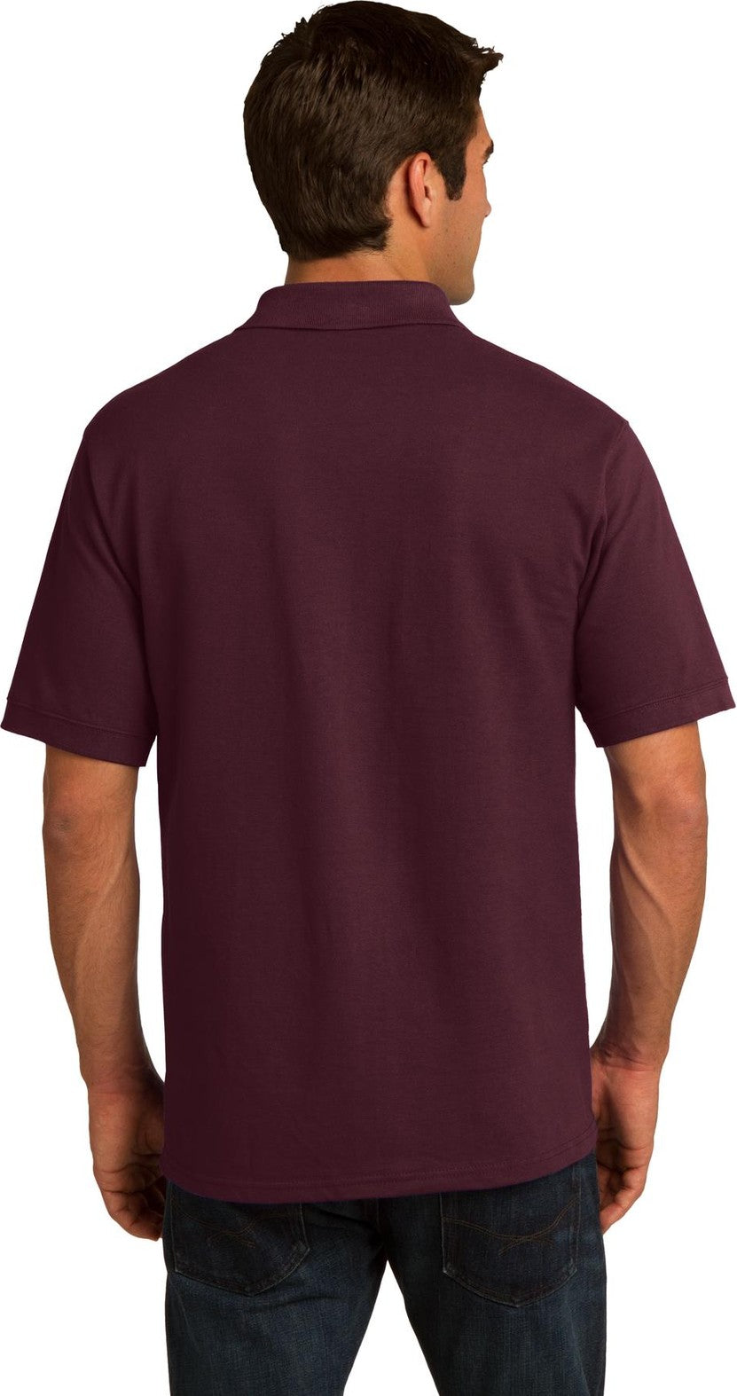 Athletic Marn Port & Co Core Blend Pique Polo. KP155