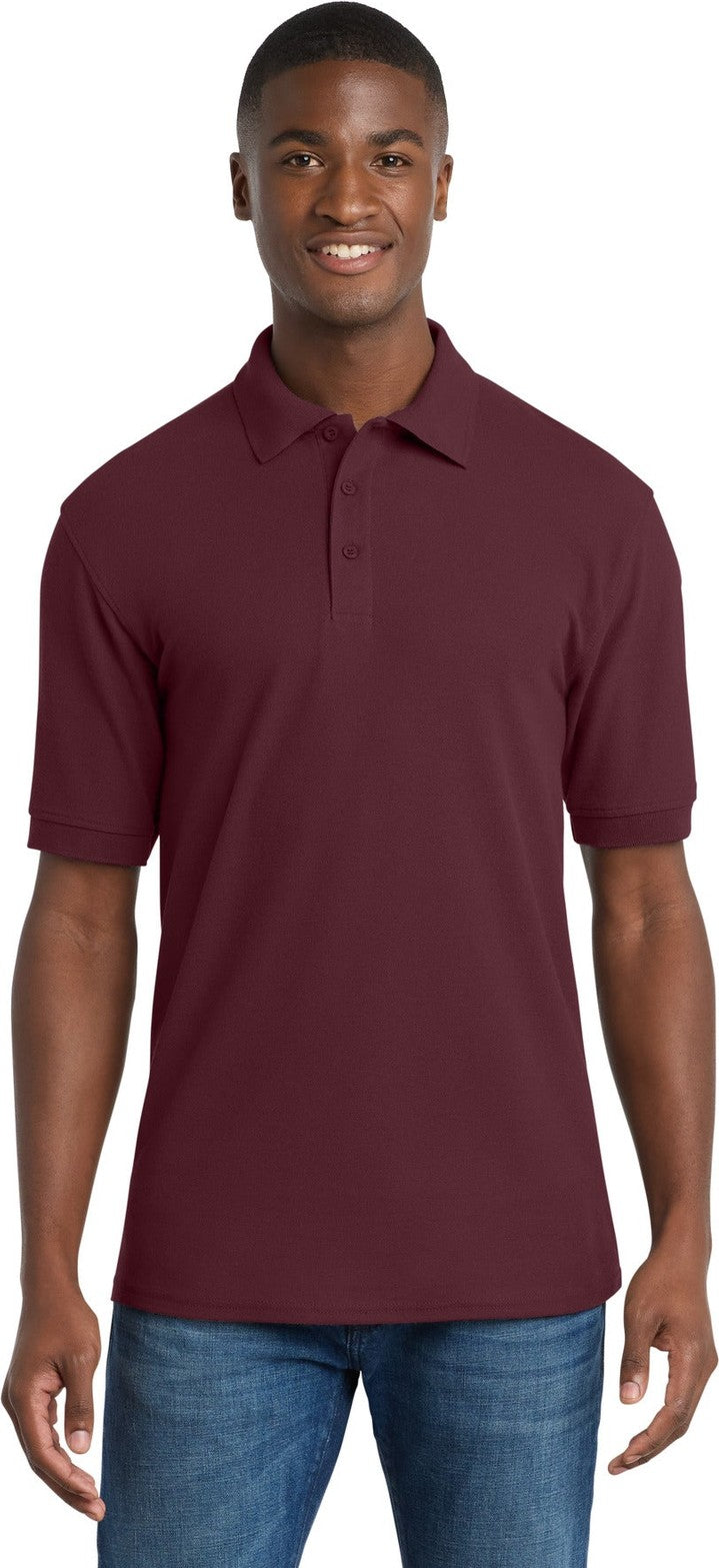 Athletic Marn Port & Co Core Blend Pique Polo. KP155
