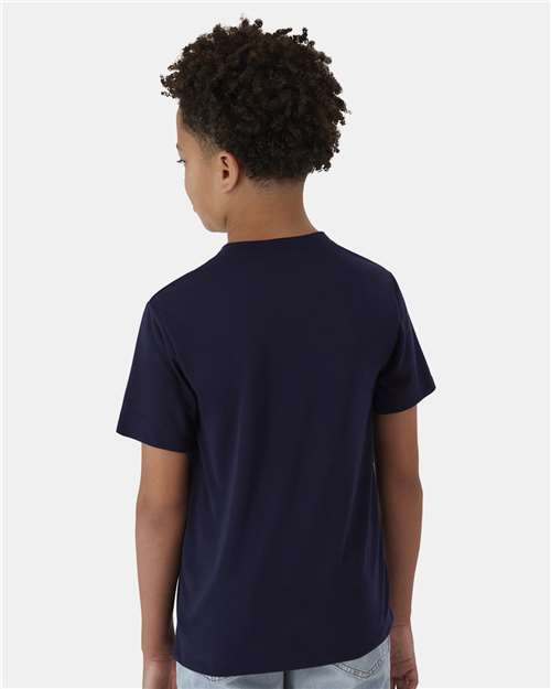 Athletic Navy Cool DRI® Youth Cotton Touch T-Shirt - 484Y