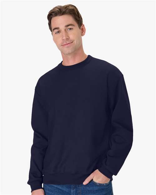 Athletic Navy Men&#39;s Beefy® Sweats Premium Heavyweight Crewneck Sweatshirt - OG600