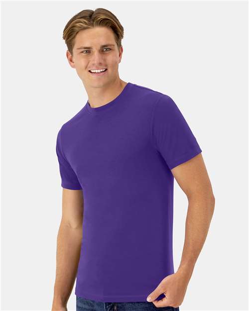 Athletic Purple Cool DRI® Cotton Touch T-Shirt - 4873