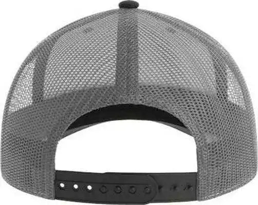 Atlantis Headwear Bryce Sustainable Trucker Cap - Black Dark Gray - one Size Fits Most