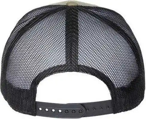 Atlantis Headwear Bryce Sustainable Trucker Cap - Olive Black - one Size Fits Most