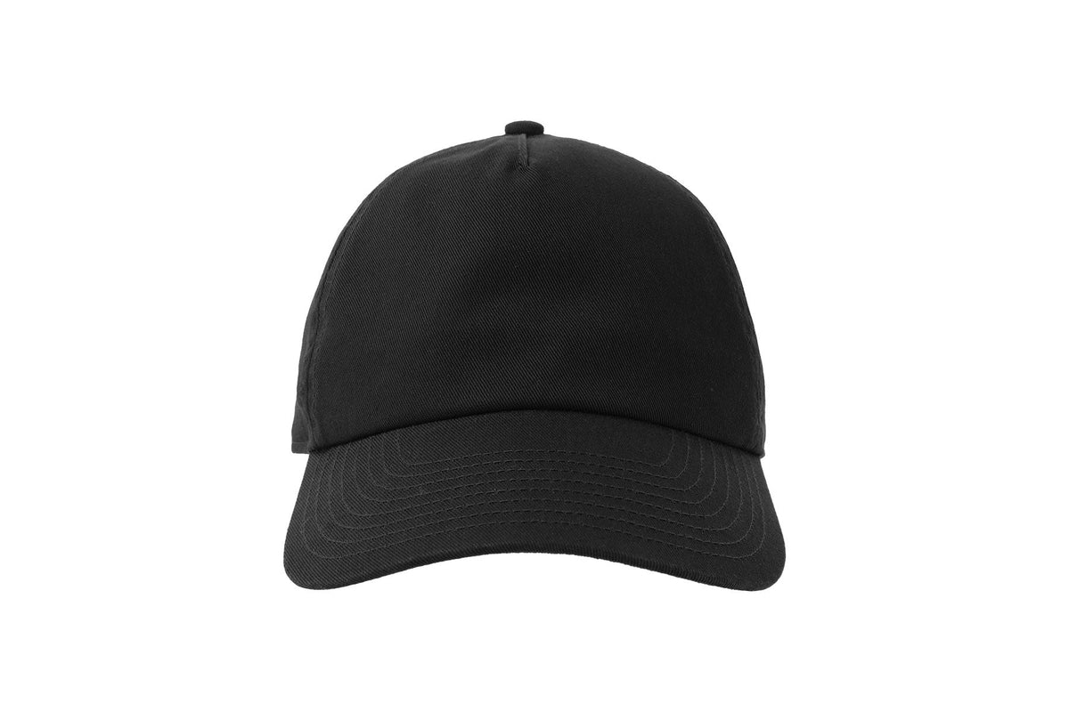 Atlantis Headwear Dadhatfp Sustainable Five-panel Dad Hat - Black