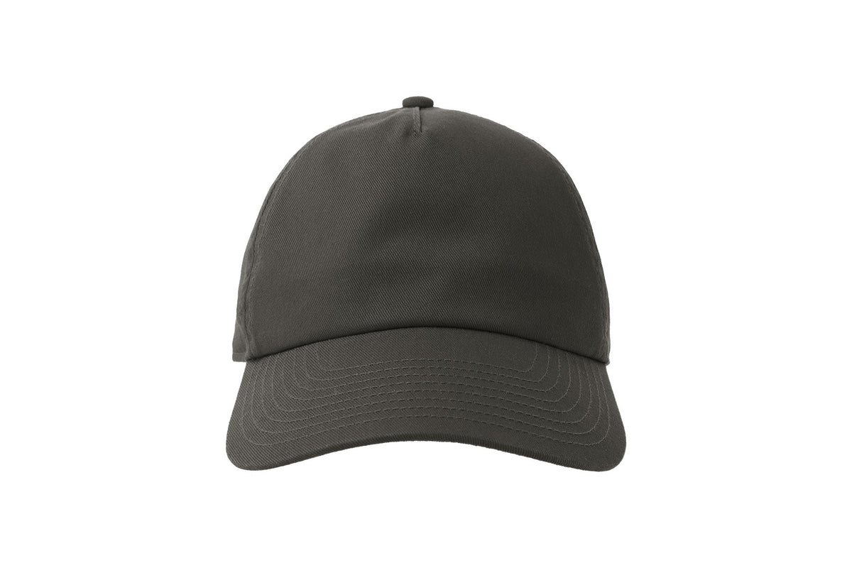Atlantis Headwear Dadhatfp Sustainable Five-panel Dad Hat - Dark Grey