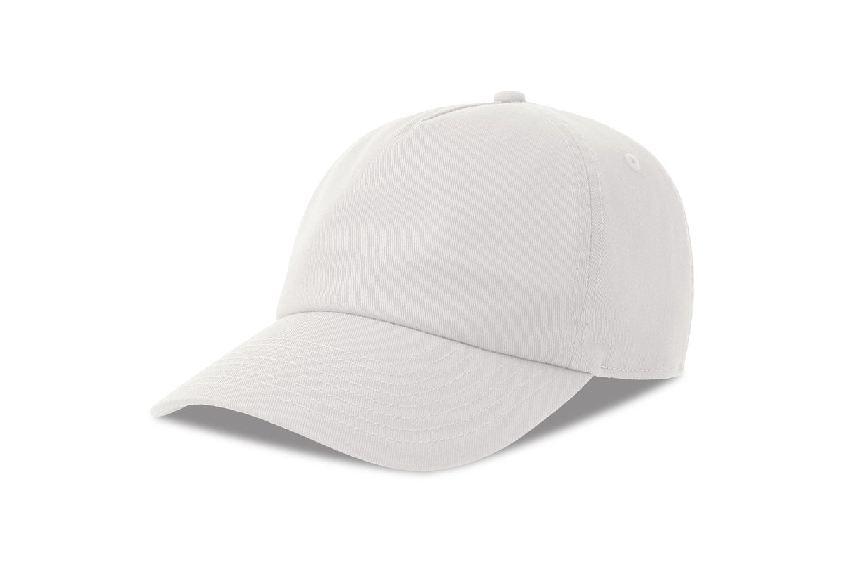 Atlantis Headwear Dadhatfp Sustainable Five-panel Dad Hat - White