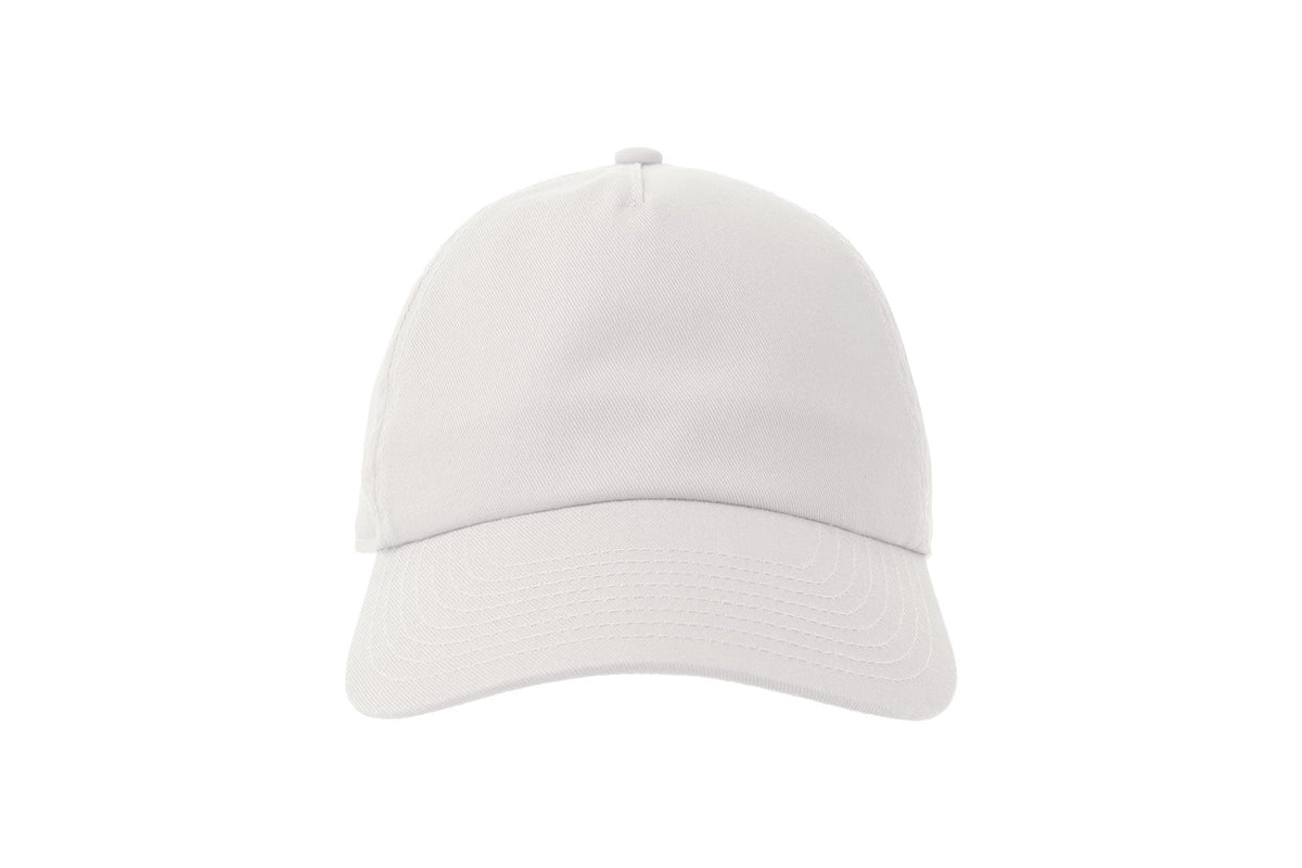 Atlantis Headwear Dadhatfp Sustainable Five-panel Dad Hat - White