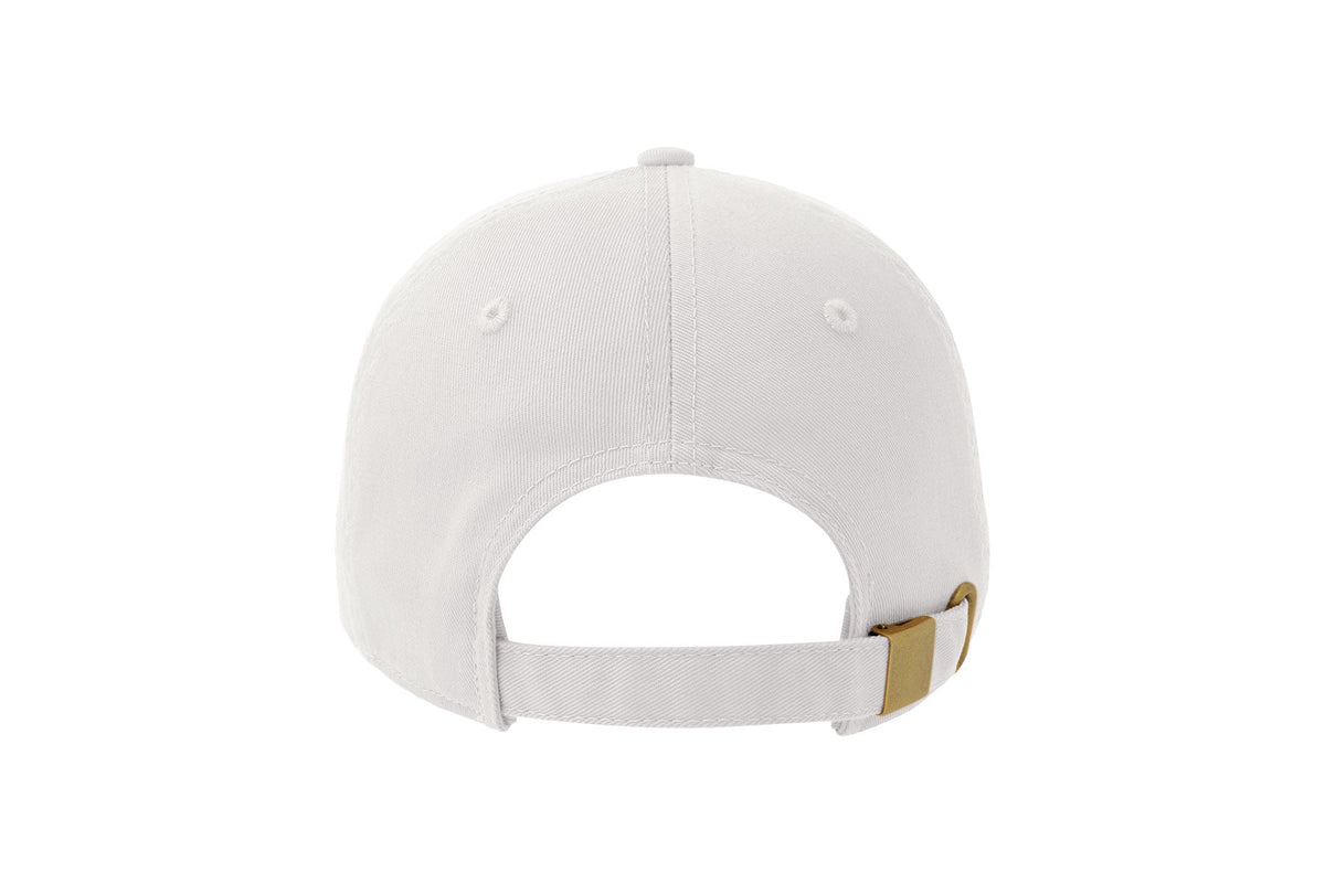 Atlantis Headwear Dadhatfp Sustainable Five-panel Dad Hat - White
