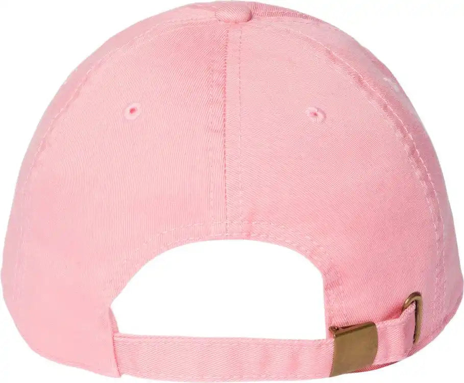 Atlantis Headwear Fraser Sustainable Dad Hat - Pink - Adjustable