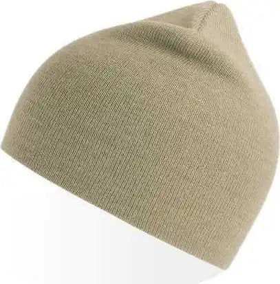Atlantis Headwear Holly - Sustainable Beanie - Light Beige - Khaki / Osfm