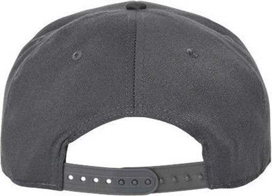 Atlantis Headwear James Sustainable Flat Bill Cap - Dark Gray - one Size Fits Most