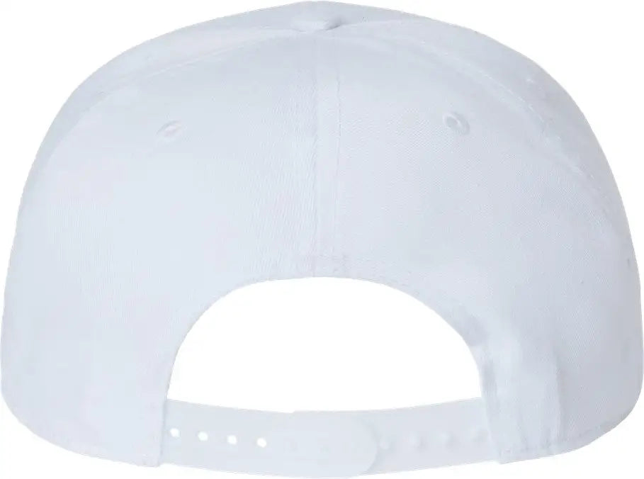 Atlantis Headwear James Sustainable Flat Bill Cap - White - one Size Fits Most