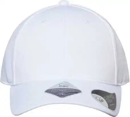 Atlantis Headwear Joshua Sustainable Structured Cap - White - one Size Fits Most