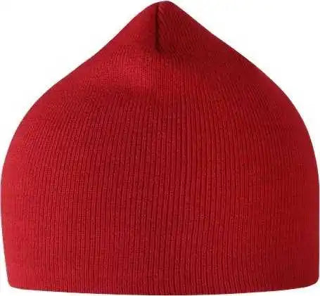 Atlantis Headwear Moover Sustainable 8’’ Beanie - Red - one Size Fits Most